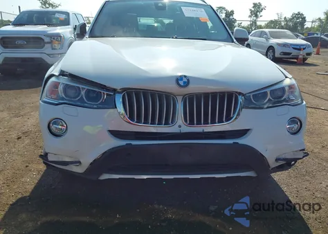 2015 BMW X3 xDrive28I from USA, damaged, VIN 5UXWX9C50F0D54791